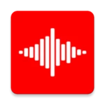 audiotube: audio player android application logo